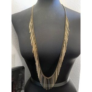 BCBGeneration NECKLACE CHAIN FRINGE BODY CHAIN